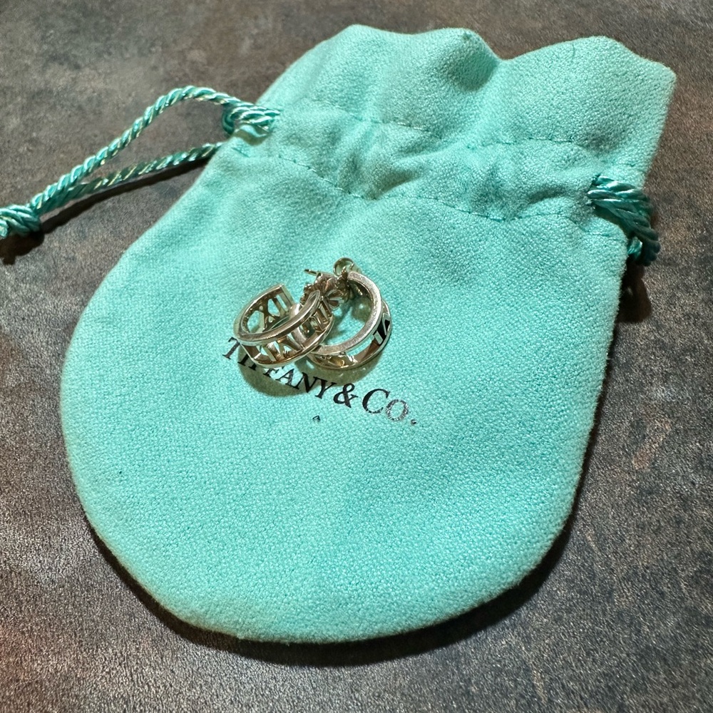 Tiffany & Co Atlas Hoops